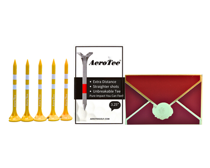 Golf Gift ‖ Premium Golf Tees in Gift Box – Great Gift for Golf Lovers-Boost Distance
