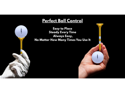 Reuseable & Unbreakable Plastic Golf Tee ‖ Reduced Friction. Perfect Strike ‖ USGA Approved & Patented in USA(5 or 10 tees)
