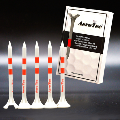 Reuseable & Unbreakable Plastic Golf Tee ‖ Reduced Friction. Perfect Strike ‖ USGA Approved & Patented in USA