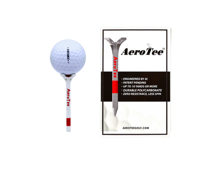 AI Engineered Golf Tee for Long Distance – Less Fade & Draw | Built to Last | USGA Approved & Patented / 5 of 2.75" golf tees om a box-White