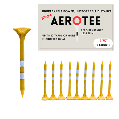 Reuseable & Unbreakable Plastic Golf Tee ‖ Reduced Friction. Perfect Strike ‖ USGA Approved & Patented in USA